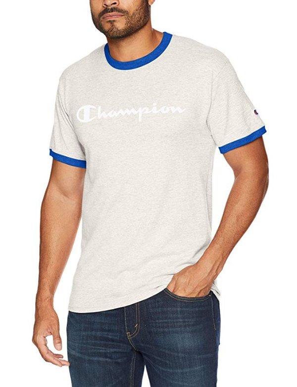 Champion 经典Logo款男子短袖T恤 