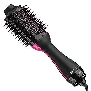 One-Step Volumizer Enhanced 1.0 Hair Dryer and Hot Air Brush | Now with Improved Motor (Black)