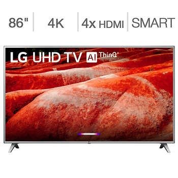 LG 86" 86UM8070AUB 4K HDR ThinQ AI TV TruMotion 240 a7 Gen 2
