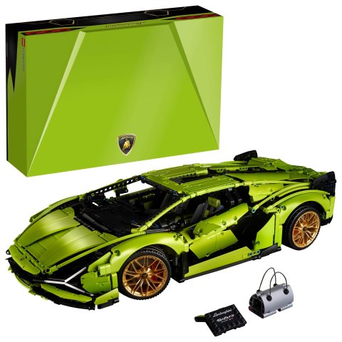 LegoTechnic Lamborghini Sian FKP 37 (42115) Model Car Building Toy, (3,696 Pieces)