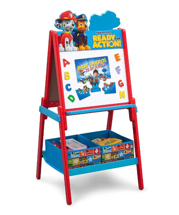 Nick Jr. Red & Blue PAW Patrol Double-Sided Activity Easel