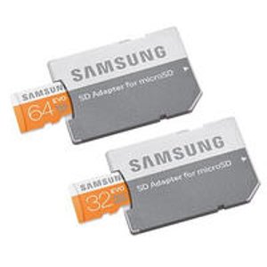 Select Samsung microSD Class 10 UHS-1 Memory Cards @ Best Buy