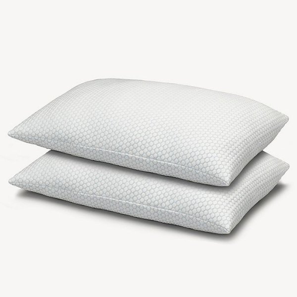 2 Pack Cool N' Comfort Gel Fiber Pillow with CoolMax Technology - Standard