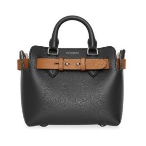 - Leather Baby Belt Detail Bag