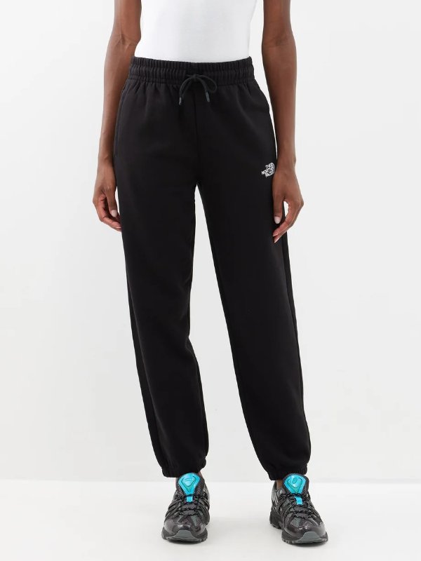 Core logo-embroidered cotton-blend track pants | The North Face