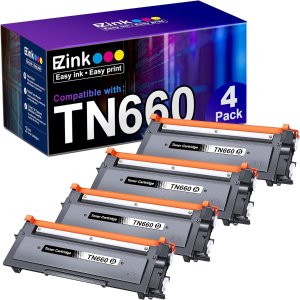 E-Z Ink TN660 硒鼓 4个 兼容Brother 激光打印机