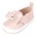 Baby Girls Iridescent Bow Cat Ears Slip On Sneakers