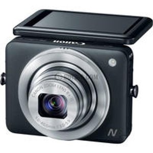 Canon PowerShot N 12.1 MP CMOS Digital Camera with 8x Optical Zoom and 28mm Wide-Angle Lens (Black) 