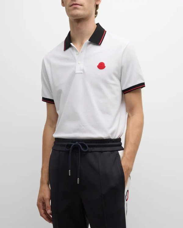 Men's Bicolor Polo Shirt