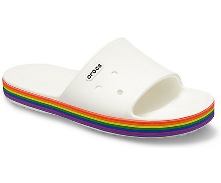 Crocband™ III Rainbow Slide