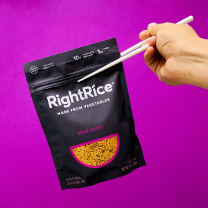 RightRice 蔬菜做成的米 高蛋白素食 6袋装 多种口味选择