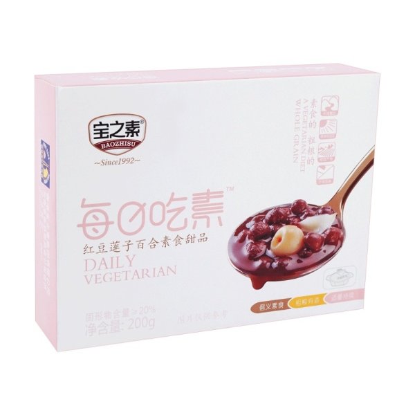 BZS Red Bean Lotus and Lily Dessert 200g