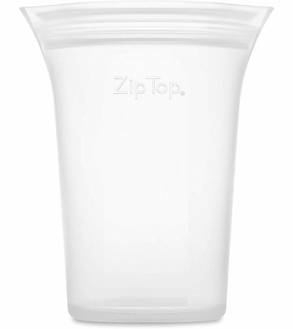 Zip Top Medium Cup - Frost