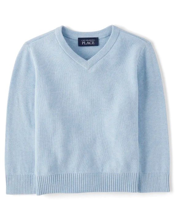 Baby And Toddler Boys Long Sleeve V-Neck Sweater | The Children's Place - H/T WHIRLWIND