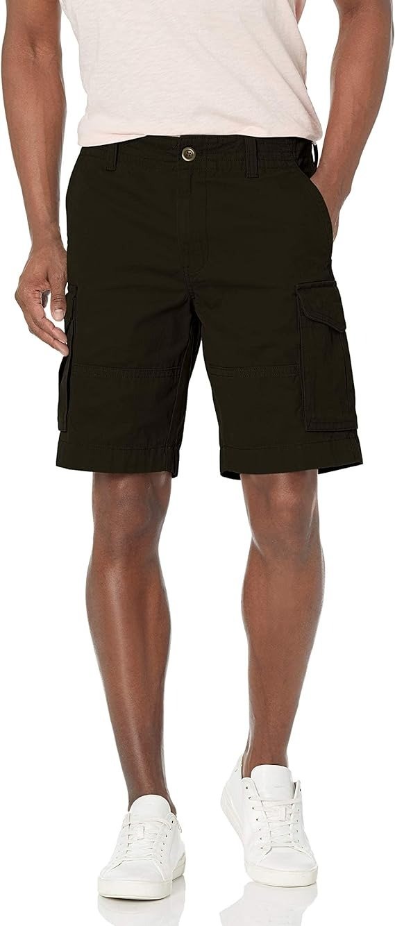 Men's 6 Pocket Stretch Cotton Cargo Shorts