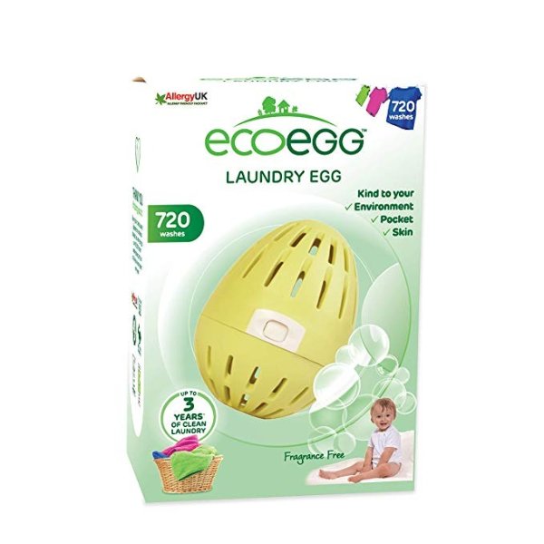 EELE720FF Fragrance Free Laundry Egg Detergent,Fragrance Free,720 Loads