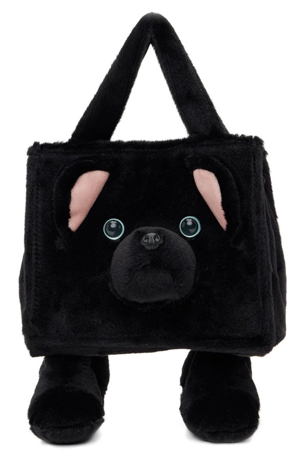 Black Bear Top Handle Bag