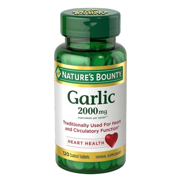 Odor Free Garlic 2000 mg, 120 Count