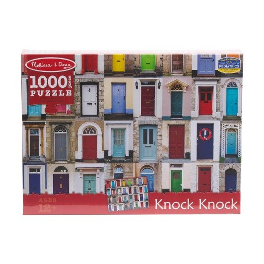 1000pc Knock Knock Cardboard Jigsaw