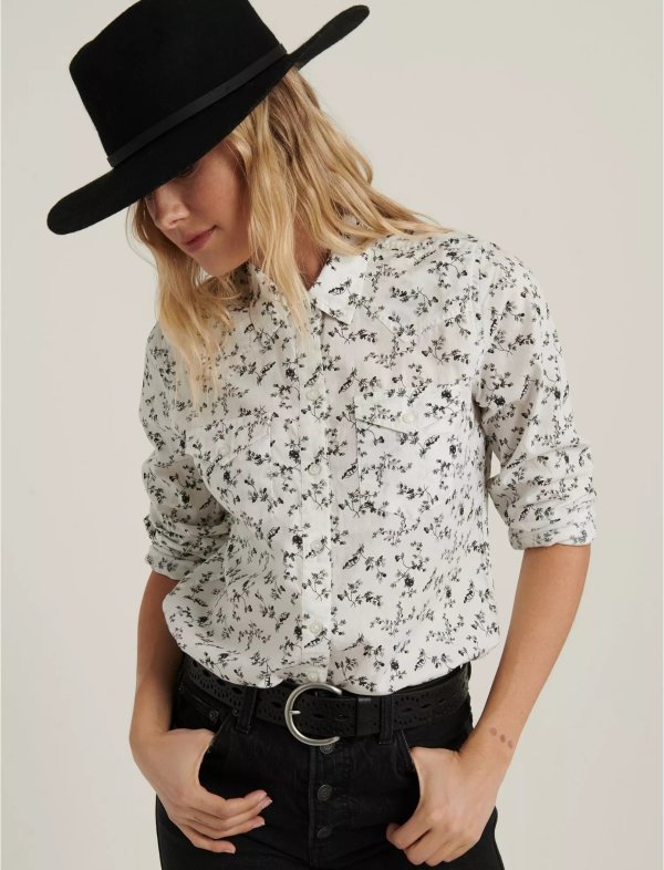 Floral Western Shirt | Lucky Brand