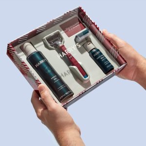 Harry’s Holiday Men’s Shave Set with Frost Handle (Limited Edition)