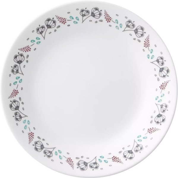 Nordic Blooms 6.75" Appetizer Plate