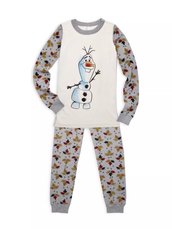 Disney's Frozen 2 Little Kid's & Kid's Olaf Cotton Pajama Set