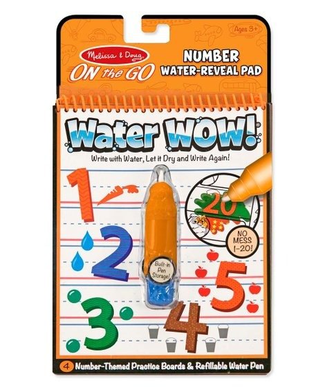 Melissa & Doug Water Wow Numbers Water Reveal Pad | Best Price and Reviews | Zulily