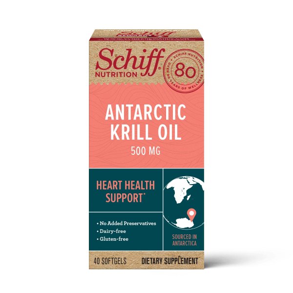 Antarctic Krill Oil 500 mg 40 ct.