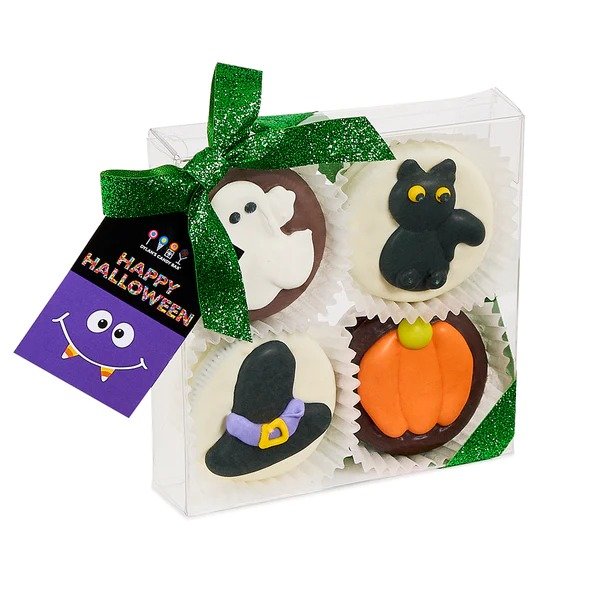 Sweet and Spooky Sandwich Cookies
