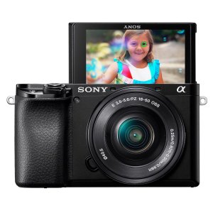 Sony Alpha a6100 Mirrorless Camera w/16-50mm Lens