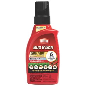 Today Only: Ortho Bug B Gon Insect Killer for Lawn & Gardens Concentrate1-32 fl oz| Kills Spiders, Ants, Fleas, Ticks, Mosquitoes & Japanese Beetles | Starts Killing Insects Within Minutes | Makes Up to 42 gal