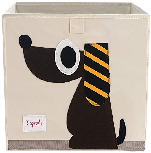 Organizer Container Cube Storage Box for Kids & Toddlers, Dog