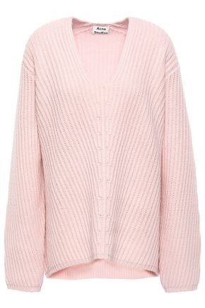 Ribbed wool sweater