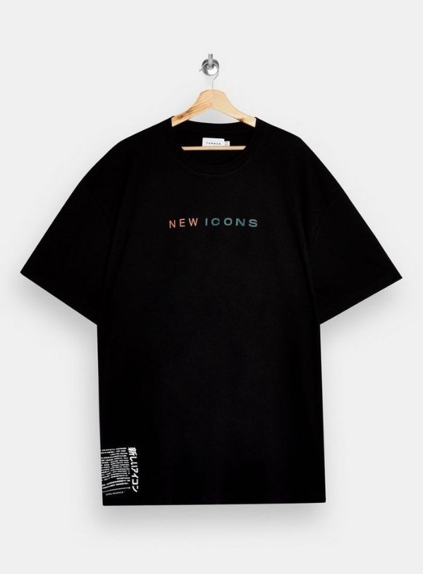 BIG Icon T-Shirt in Black