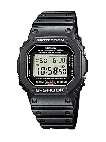 Men's G-shock DW5600E-1V Shock Resistant Black Resin Sport Watch
