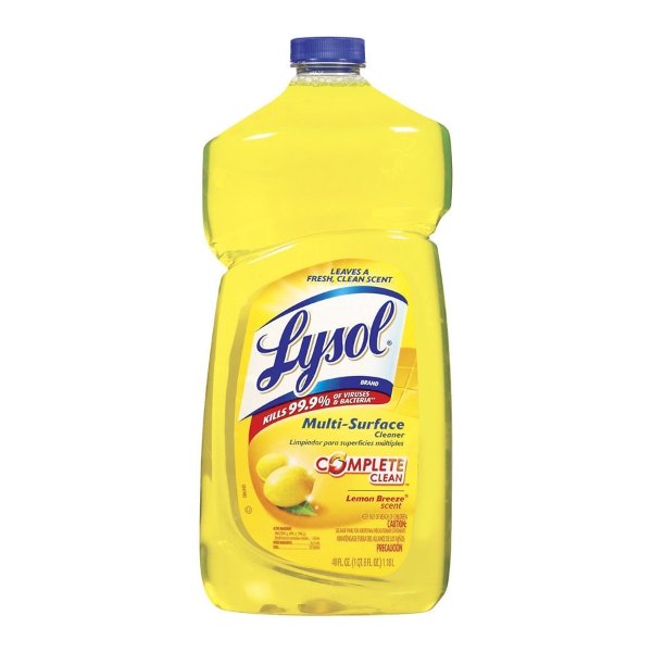 Lysol Complete Clean Multi-Surface Cleaner Lemon Breeze