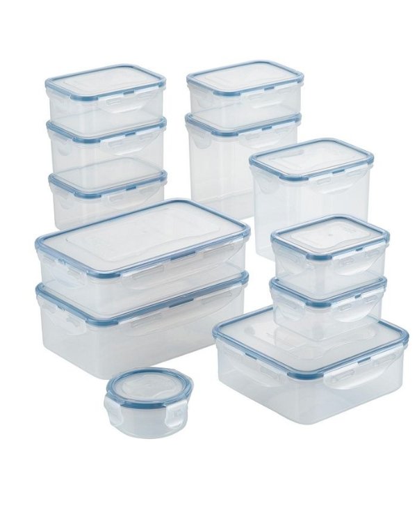 Easy Essentials Basics 24-Pc. Food Storage Container Set