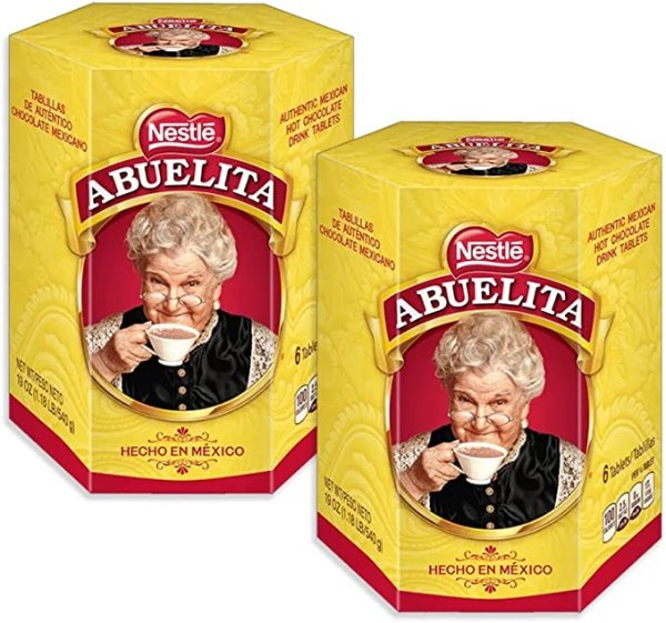 Abuelita 6 Tablets Chocolate 19 Oz (Pack of 2)