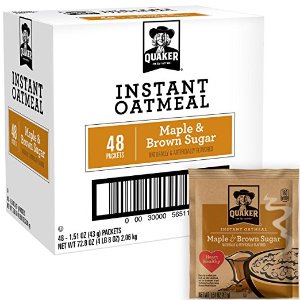Quaker 速溶早餐燕麦片 混合口味 48包