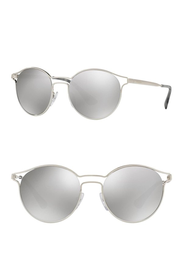 53mm Phantos Catwalk Round Sunglasses