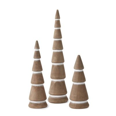 North Pole Trading Co. Into The Woods Wood Christmas Tabletop Tree