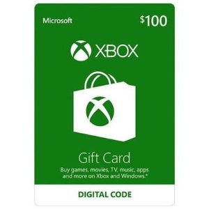$100 Microsoft Xbox Gift Card