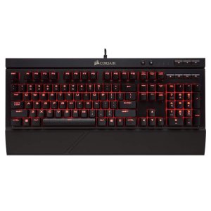 Corsair K68 红轴 红色背光机械键盘