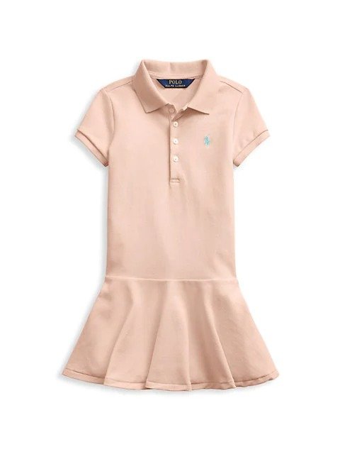 Little Girl's and Girl's Polo Dress