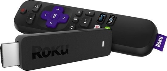 - Streaming Stick with Voice Remote with TV Power and Volume