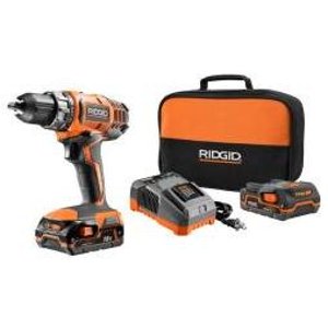 Ridgid 18-volt Compact Drill and Driver Kit
