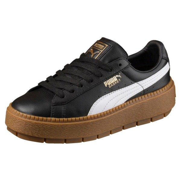 Platform Women's Trace Leather Trainers