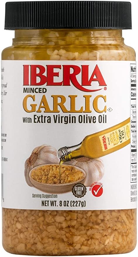 Minced Garlic with Olive Oil, 8 ounce (pack of 1)