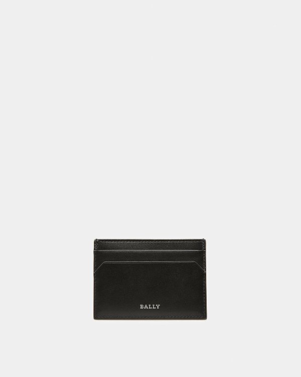Bhar Leather Classic Card Holder In Black